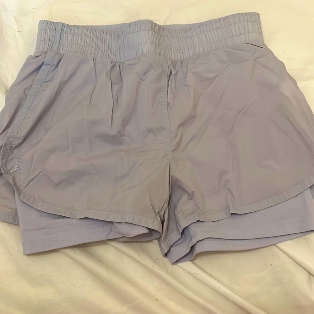 Athleta Girls purple shorts